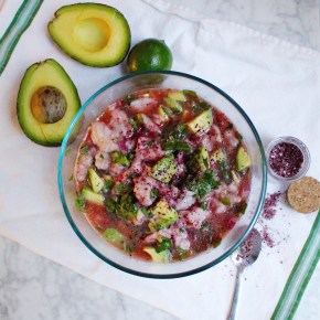 Pink Ceviche